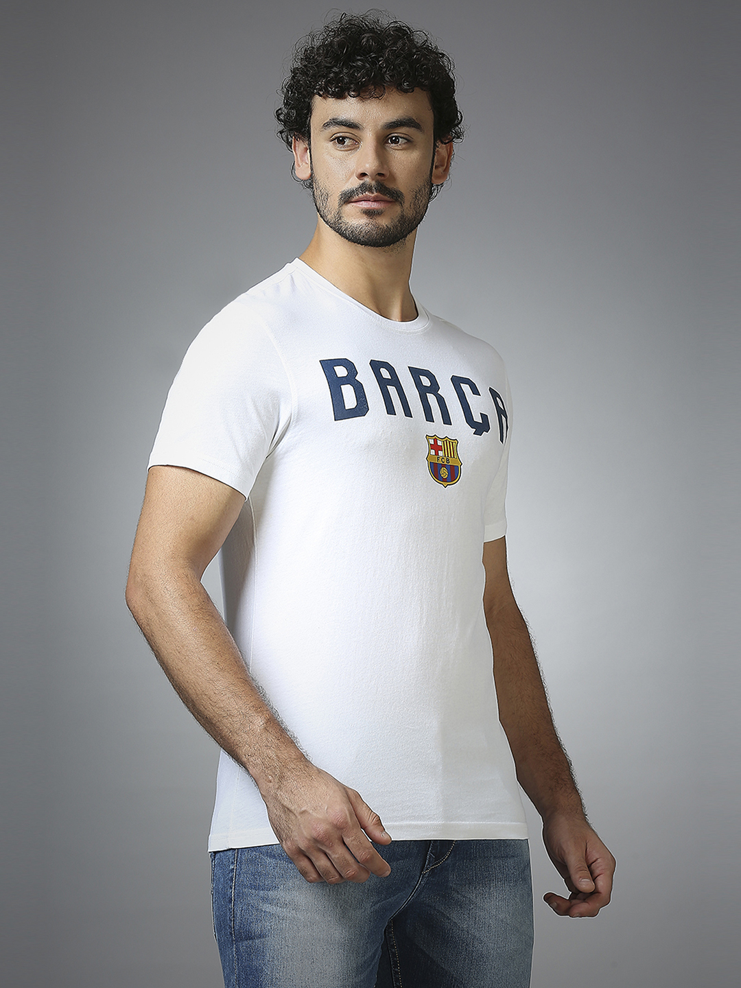 FC Barcelona FC Barcelona: "Barca" T-Shirt - White (3)
